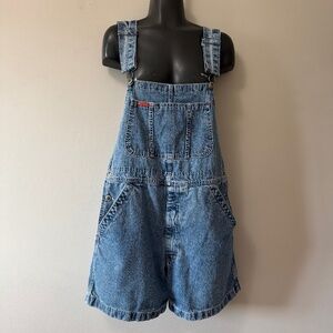 Vintage Ikeda Stylish Blue Denim Romper Medium